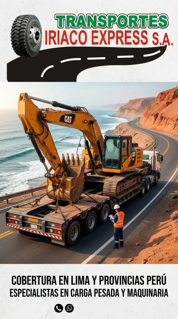 Transporte de Maquinaria Pesada en Lima y Provincias